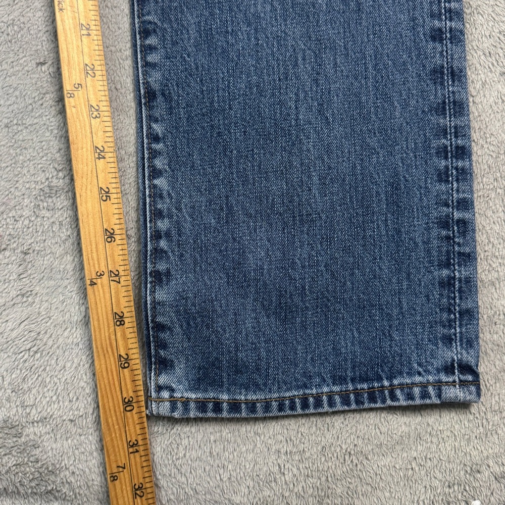 J Crew 770 Straight Fit Jeans Mens Tag Size W36 L32 Blue Kaihara Denim EUC‎ - Picture 8 of 11